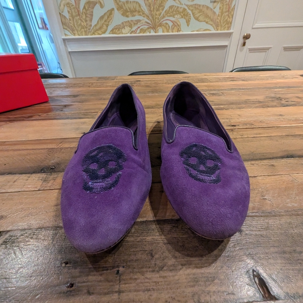 Alexander McQueen slipper shoes